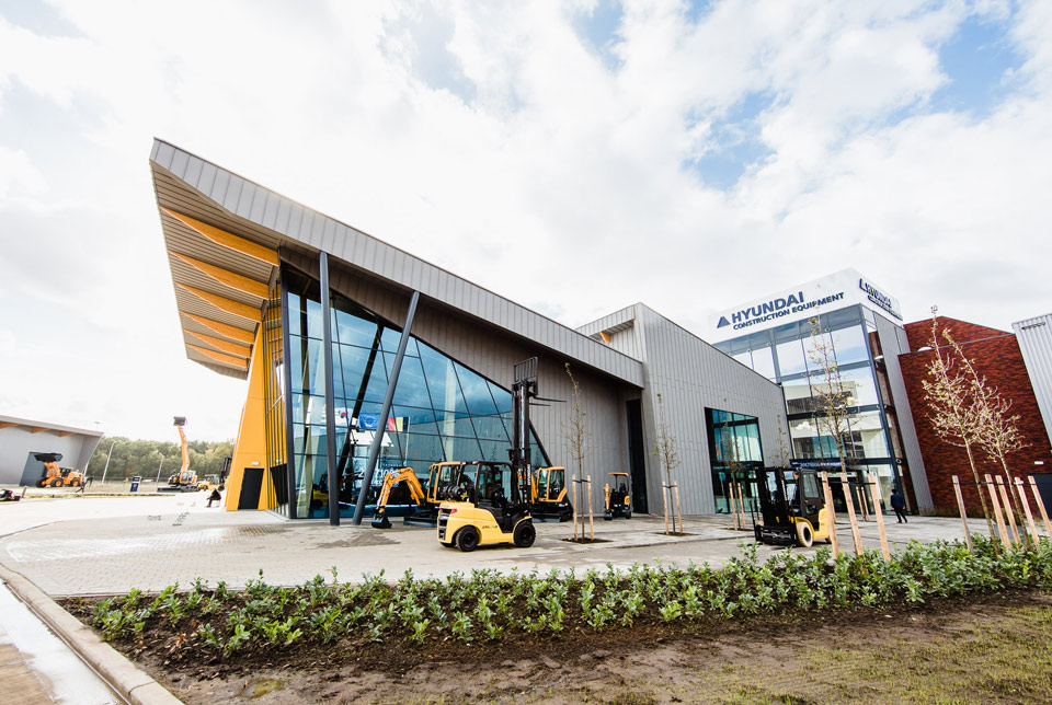 Image of the Hyundai Construction Equipment Europe Headquarters