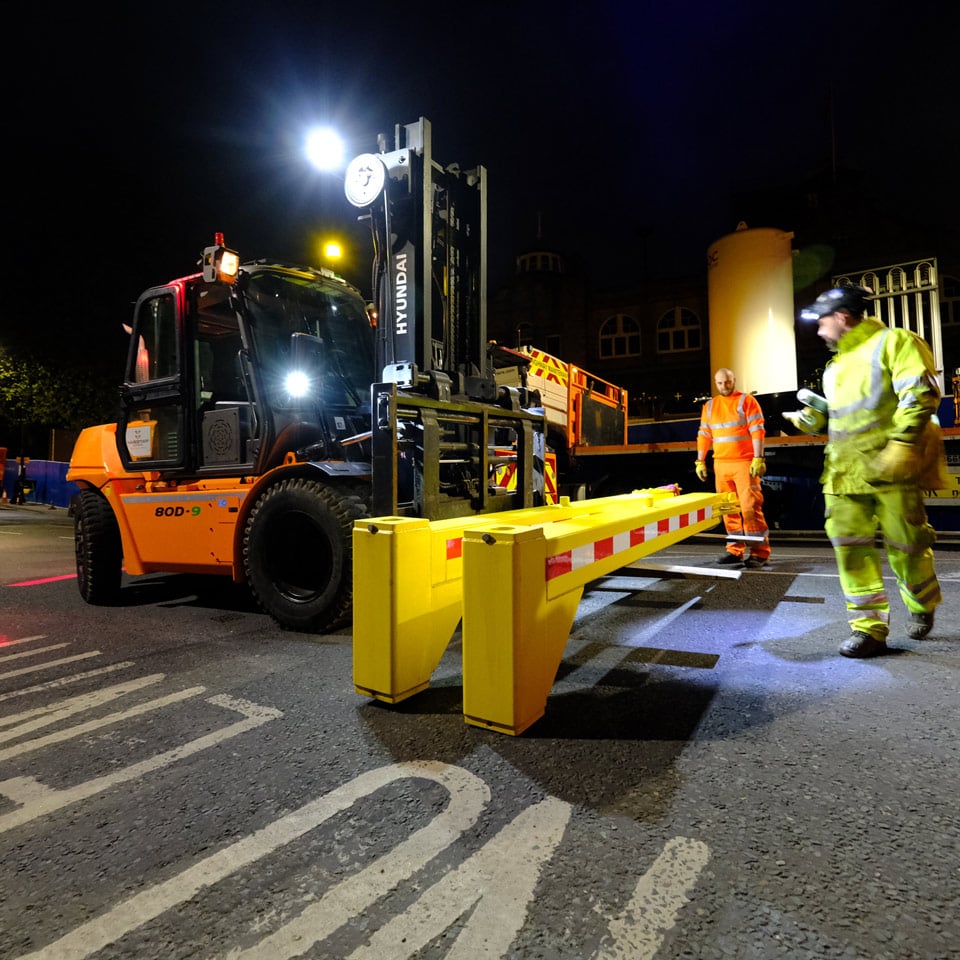 Hardstaff 80D-9 forklift operation