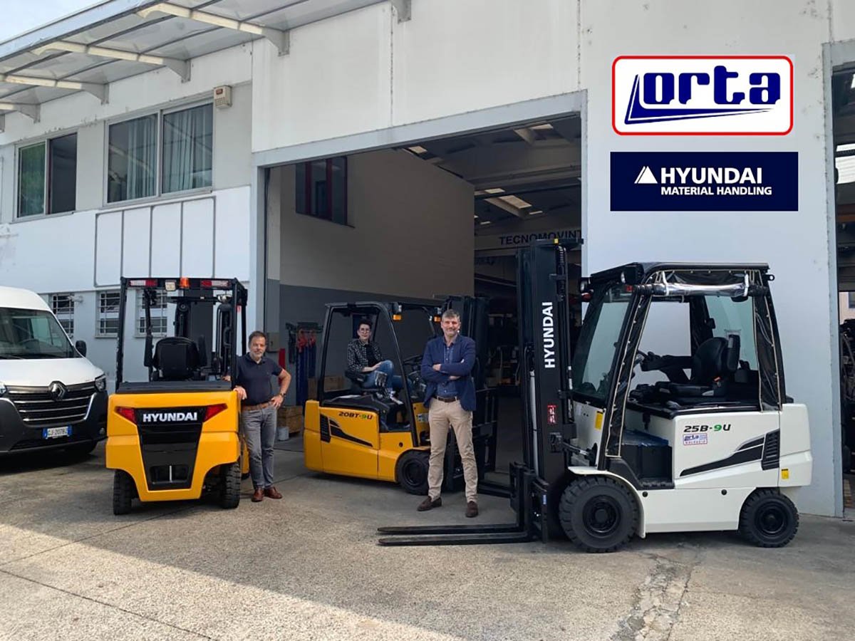 Hyundai Material Handling at ORTA dealer in Italy