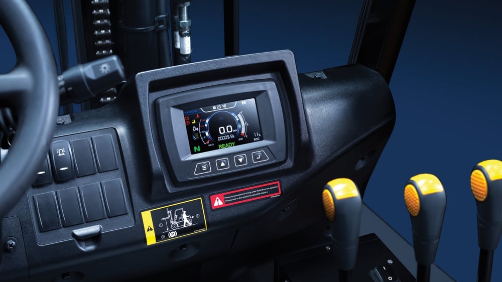 Hyundai 20BE-X — elektrische heftruck 2 ton detail 1