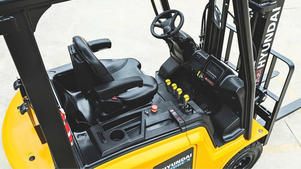 Hyundai 20BE-X — elektrische heftruck 2 ton detail 2