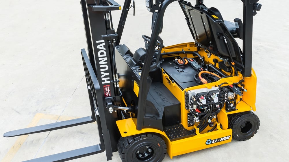 Hyundai 35BE-X — elektrische heftruck 3,5 ton detail 4