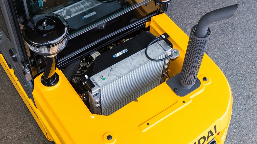 Hyundai 40D-9VB — diesel heftruck 4.000 kg detail 3